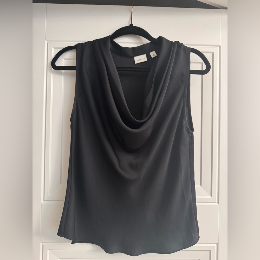 Babaton Women's Black Sleeveless Blouse